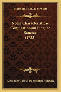 Notae Characteristicae Conjugationum Linguae Sanctae (1733)