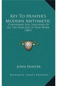 Key To Hunter's Modern Arithmetic