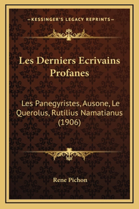 Les Derniers Ecrivains Profanes