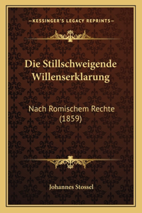 Stillschweigende Willenserklarung