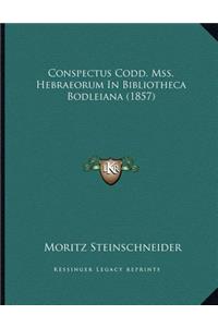 Conspectus Codd. Mss. Hebraeorum In Bibliotheca Bodleiana (1857)