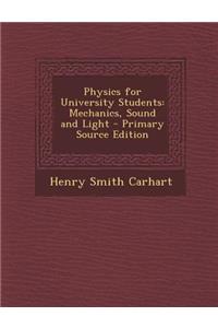 Physics for University Students
