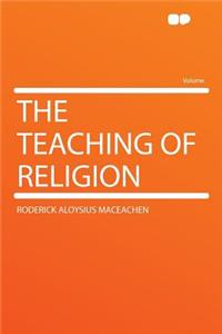 The Teaching of Religion