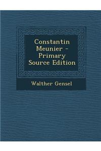 Constantin Meunier