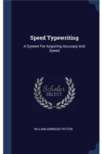 Speed Typewriting