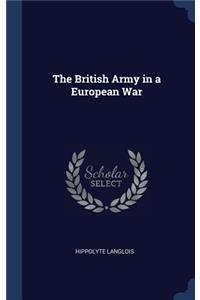 British Army in a European War