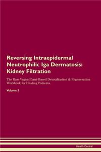 Reversing Intraepidermal Neutrophilic Iga Dermatosis: Kidney Filtration The Raw Vegan Plant-Based Detoxification & Regeneration Workbook for Healing Patients. Volume 5