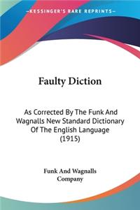 Faulty Diction
