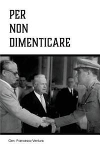 Per non dimenticare
