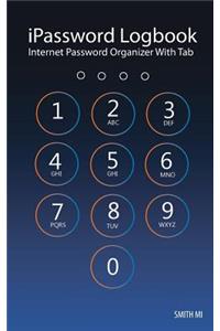 iPassword Logbook Internet Password Organizer With Tab