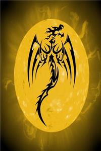 Fantasy Journal - Fire Dragon (Yellow)
