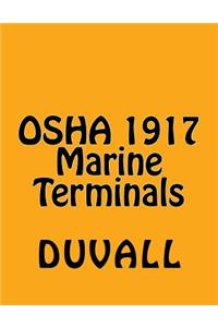 OSHA 1917 Marine Terminals 2017 Edition