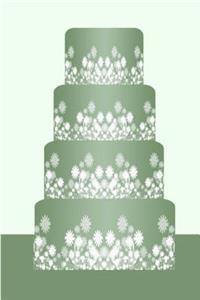 Wedding Journal Green Wedding Cake