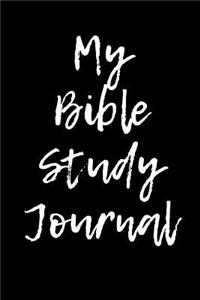 My Bible Study Journal: Blank Lined Journal