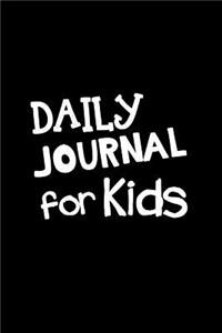 Daily Journal For Kids