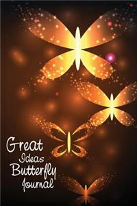 Great Ideas Butterfly Journal
