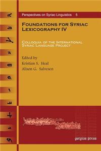 Foundations for Syriac Lexicography IV