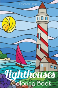 Lighthouses Coloring Book