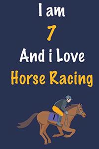 I am 7 And i Love Horse Racing