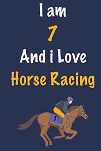 I am 7 And i Love Horse Racing