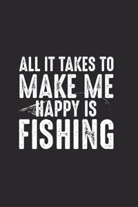 All It Takes To Make Me Happing Is Fishing
