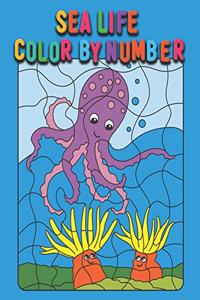 Sea Life Color By Number