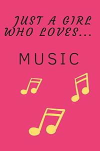 Just a girl who loves music