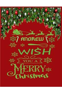 ANDREW wish you a merry christmas