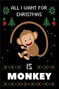 All I Want For Christmas Is Monkey