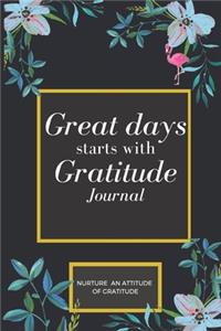 Great Days Start With Gratitude
