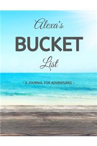 Alexa's Bucket List