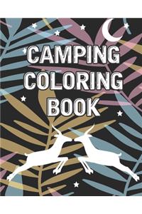 Camping Coloring Book