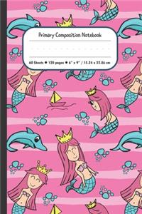 Mermaid Primary Composition Notebook
