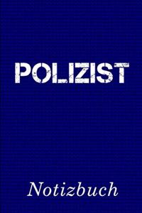 Polizist Notizbuch