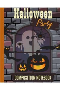 Halloween Party Composition Notebook