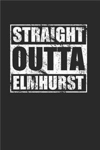 Straight Outta Elmhurst 120 Page Notebook Lined Journal for Elmhurst Pride