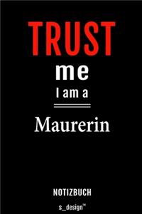 Notizbuch für Maurer / Maurerin