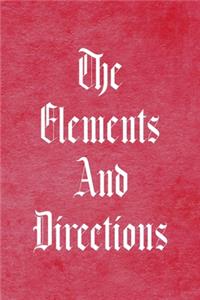 The Elements And Directions