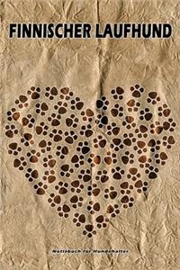 Finnischer Laufhund Notizbuch für Hundehalter