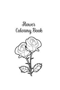 Flower Coloring Book