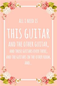 All I Need Is This Guitar And That Other Guitar, And Those Guitars Over There, And The Guitars In The Other Room, And...
