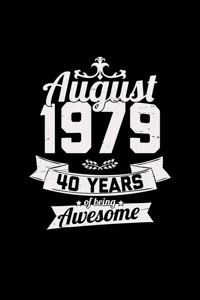 August 1979 40 years