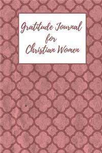 Gratitude Journal for Christian Women