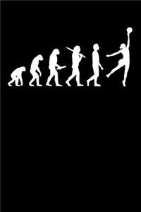 Volleyballspieler Notizbuch