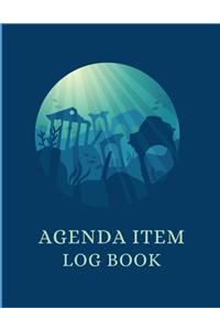 Agenda Item Log Book