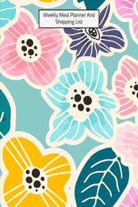 Weekly Meal Planner And Shopping List