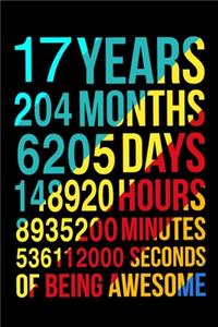 17 Years of Being Awesome