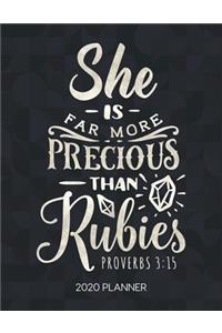 She Is Far More Precious Than Rubies Proverbs 3