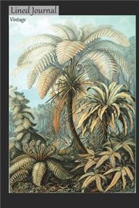 Lined Journal Vintage