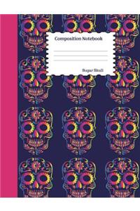 Sugar Skull Composition Notebook